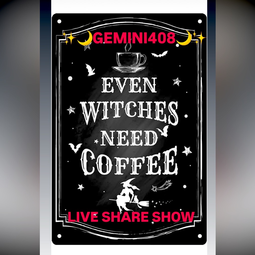 LIVE SHARE SHOW 🌙✨♊️GEMINI408🦈